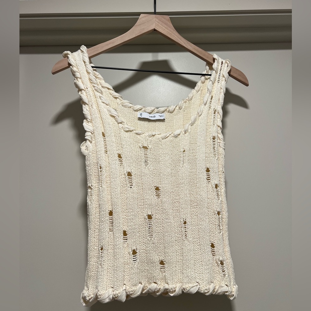 Mango Knit Top